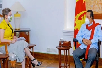 சீனாவின் பாதுகாப்பு அமைச்சர் வருகையின் பின்னர்! மஹிந்த - அலைனா சந்திப்பு