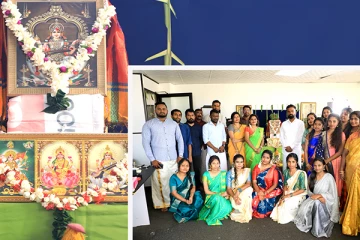 கொழும்பு அலுவலகத்தில் இடம்பெற்ற நவராத்திரி விழா 2022