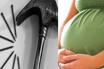 கர்ப்பிணி பெண் தலையில் ஆணியை அடித்த நபர்! தீவிர தேடுதலில் பொலிஸார்