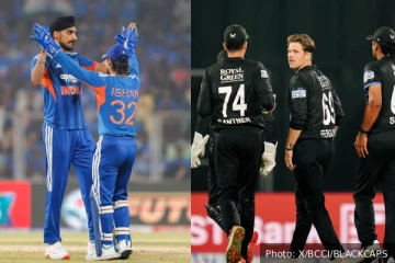 போராடிய நியூசிலாந்து அணி வீரர்கள்: 46 ஓட்டங்கள் வித்தியாசத்தில் இந்தியா அபார வெற்றி