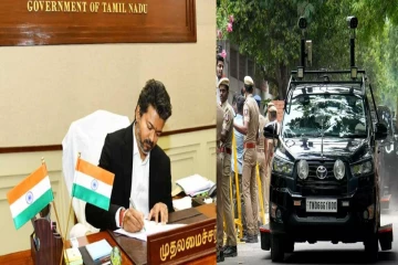 பரபரப்பாகும் தமிழக அரசியல் களம்..! சற்றுமுன்னர் ஆளுநர் அலுவலகம் நோக்கி புறப்பட்ட முதலமைச்சர் விஜய்