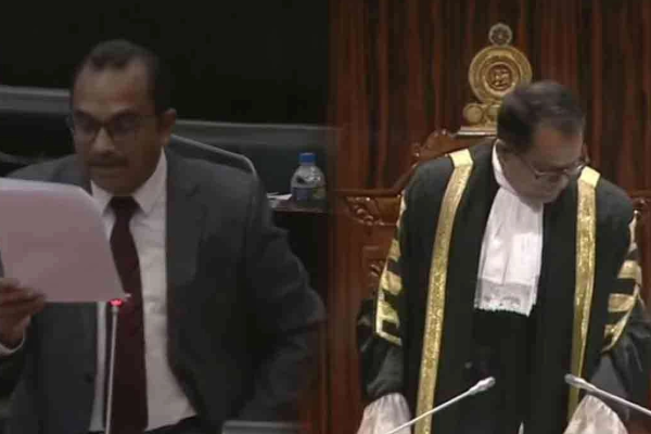நாடாளுமன்றில் கடும் குழப்ப நிலை ; 10 நிமிடங்கள் ஒத்தி வைப்பு | Severe Chaos In Parliament Adjourned 10 Minutes