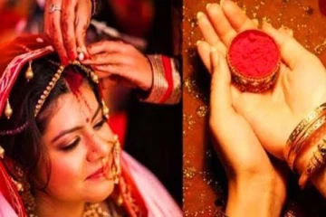 பெண்கள் நெற்றியின் வகிட்டில் குங்குமம் இட்டுக் கொள்வது எதற்காக?