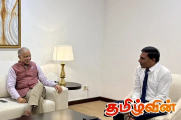 ஆனந்த விஜேபால - சந்தோஷ் ஜா இடையே விசேட சந்திப்பு