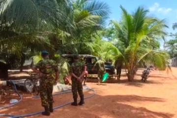 கிளிநொச்சியில் தனியார் காணியிலிருந்து வெடிபொருட்கள் மீட்பு