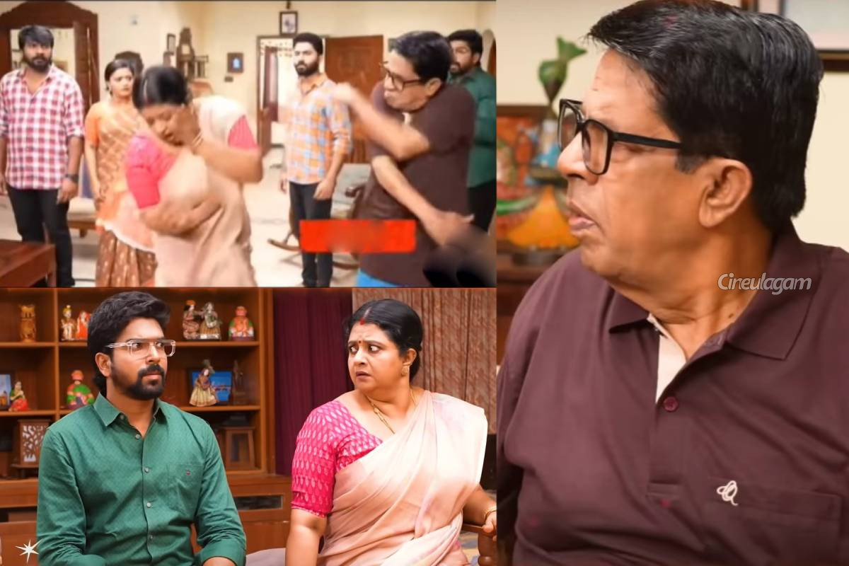 பொய் கையெழுத்து போட்ட மனோஜ், விஜயாவிற்கு பளார் என அடி கொடுத்த அண்ணாமலை... சிறகடிக்க ஆசை சீரியல் | Siragadikka Aasai Serial April 23 Episode