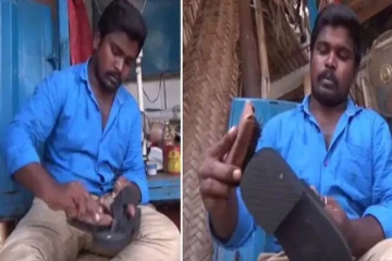 படித்தது சிவில் இன்ஜினியரிங்! ஆனால் செருப்பு தைக்கும் வேலை: காரணம் என்ன?