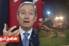 யாழ் பல்கலை நினைவுத் தூபி இடித்தழிக்கப்பட்ட செய்தி கேட்டு மனம் உடைந்து விட்டது! கனடா வெளிவிவகார அமைச்சர்