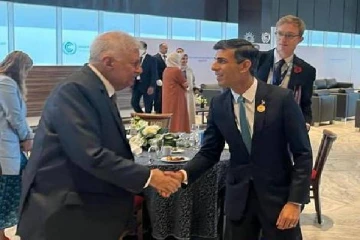 பிரித்தானிய பிரதமரை சந்தித்த ஜனாதிபதி