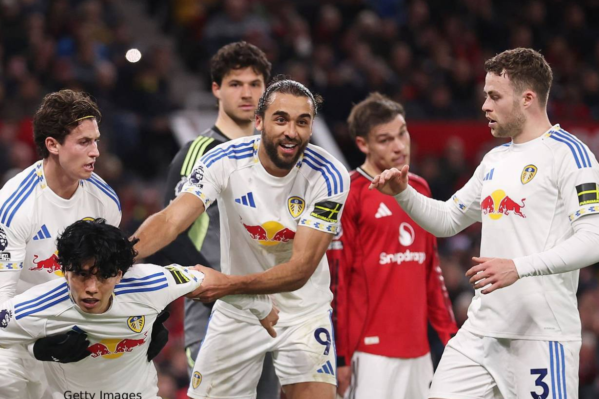 Man United 1-2 Leeds, Premier League 2026