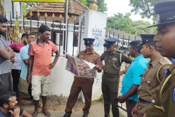 ஊடகங்களில் வெளியான செய்தியையடுத்து ஒன்று கூடிய மக்கள் - ஏமாற்றத்தையடுத்து போராட்டம்!