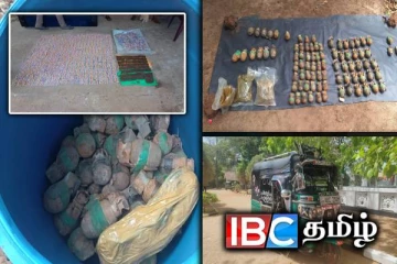 தமிழர் பகுதியில் 86 கைக்குண்டுகளுடன் ஒருவர் கைது