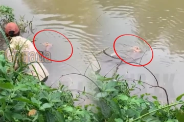 නිල්වලා ගඟේ පා වී ගිය අබිරහස් මිනිස් කකුලක්...