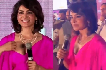 பாப் கட்டிங்கில் கடை திறப்பு!! ஆள் அடையாளம் தெரியாமல் மாறிவிட்ட நடிகை சமந்தா..