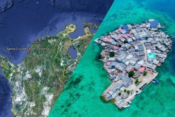 மனிதர்களால் உருவாக்கப்பட்ட உலகின் நெரிசலான தீவு! குவியும் சுற்றுலா பயணிகள்