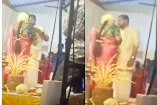 தாலி கட்டும் நேரத்தில் திருமணத்தை நிறுத்திய மணப்பெண் - கேரளாவில் பரபரப்பு ஏற்படுத்திய சம்பவம் - தமிழ்நாடு