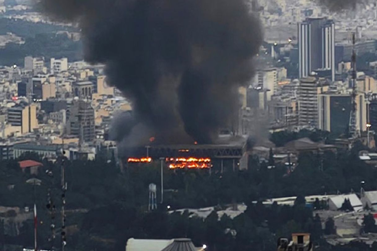 ஈரானிய அரச வானொலி நிலையத்தின் மீது தாக்குதல்! | Attack On Iranian State Radio Station ஈரானிய அரச வானொலி நிலையத்தின் மீது தாக்குதல்! | Attack On Iranian State Radio Station