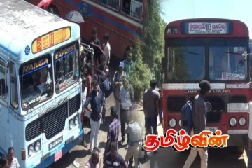 கொழும்பு செல்லும் பேருந்துகள் குறைவு: ஹட்டனில் நீண்ட வரிசையில் நின்று அவதியுறும் பயணிகள்