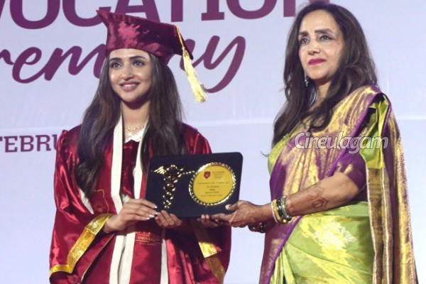 Sreeleela completes MBBS