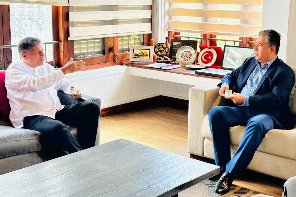 துருக்கித் தூதுவருடன் திலித் ஜயவீர எம்.பி. சந்திப்பு! | Mp Dilith Jayaweera Meets Turkish Ambassador துருக்கித் தூதுவருடன் திலித் ஜயவீர எம்.பி. சந்திப்பு! | Mp Dilith Jayaweera Meets Turkish Ambassador