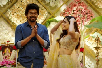 தளபதி 66 பூஜை வீடியோ வெளியானது! ராஷ்மிகாவின் அந்த ரியாக்ஷனை பாருங்க