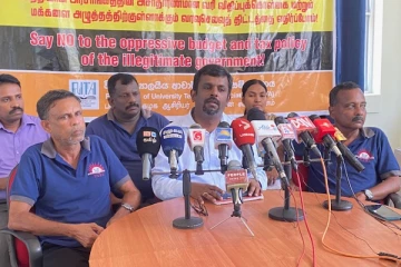 எமது கோரிக்கைகு தீர்வு கிடைக்கும் வரையில் போராட்டத்தினை இடைநிறுத்தப்போவதில்லை! தில்லைநாயகம் சதானந்தன்