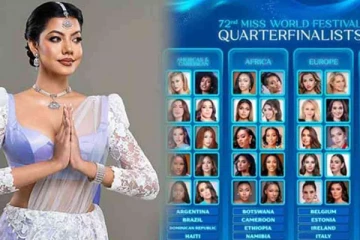 உலக அழகி போட்டியில் இலங்கையின் அனுதிக்கு கிடைத்த இடம்