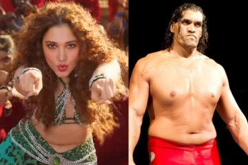 காவாலா பாடலுக்கு Vibe பண்ணும் WWE வீரர் கிரேட் காளி.. வீடியோ இதோ