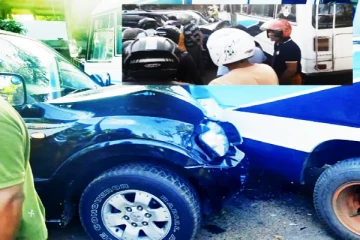 சிறுவன் செலுத்திய ஜீப் வண்டி மோதி விபத்து: ஐவர் வைத்தியசாலையில் அனுமதி