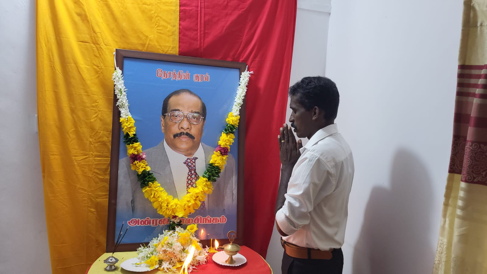 சிவஞானம் சிறீதரன் தலைமையில் அன்ரன் பாலசிங்கத்தின் நினைவேந்தல் 6 Gallery