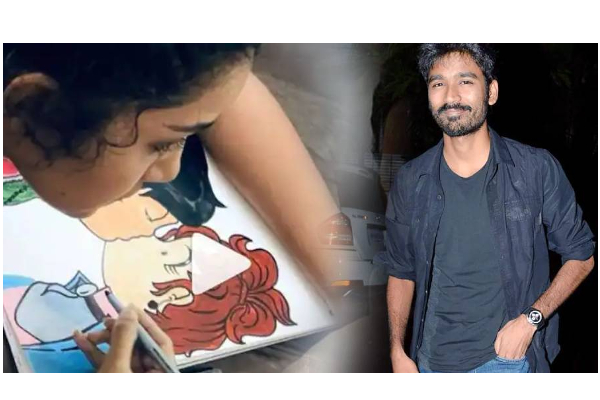 வாவ்... தனுஷ் பட நடிகைக்கு இவ்வளவு பெரிய திறமையா? ஓவியம் வரைந்து அசத்தல் - வைரலாகும் புகைப்படங்கள் - தமிழ்நாடு