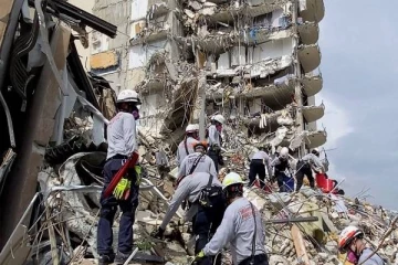 மியாமி கட்டட சரிவு; இதுவரை நால்வர் பலி; 159பேரை காணவில்லை!