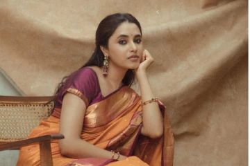 சேலையில் செம கியூட் பிரியங்கா மோகன்.. அழகிய ஸ்டில்கள் இதோ