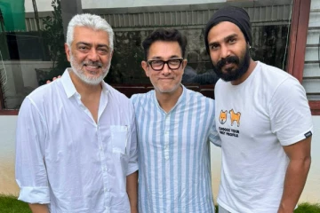 வெள்ளத்தில் சிக்கிய அமீர் கானுக்கு நேரில் சென்று உதவிய நடிகர் அஜித்! - வெளியான போட்டோ