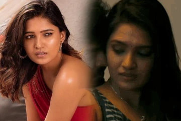 போர்வையை போர்த்திக்கொண்டு நடிகருடன் ரொமான்ஸ் செய்யும் வாணி போஜன்..