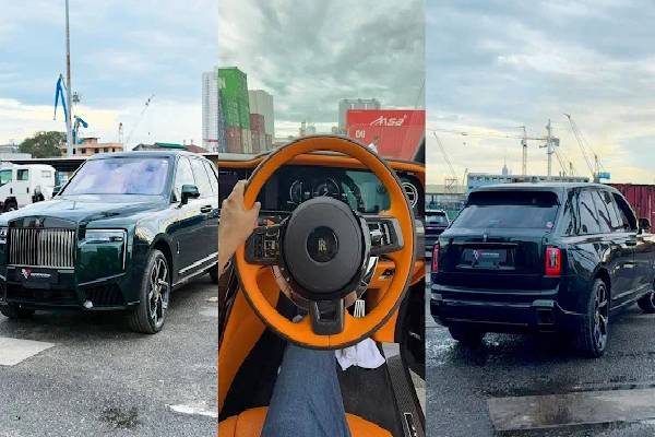 நாட்டிற்குள் அதியுயர் ரோல்ஸ் ராய்ஸ் காரினை இறக்குமதி செய்த மற்றுமொரு கோடீஸ்வரர் | Rolls Royce Imported Into The Srilanka Businessman