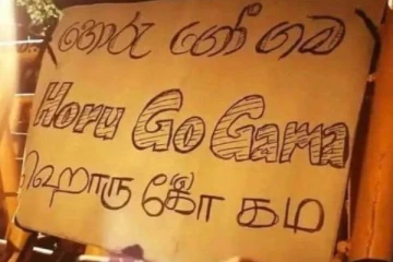 පාර්ලිමේන්තුව අසල වේගයෙන්ම ඉදිවුණ අලුත්ම ගම 'හොරුගෝගම' හැදුණ හැටි මෙන්න.. (PHOTOS)