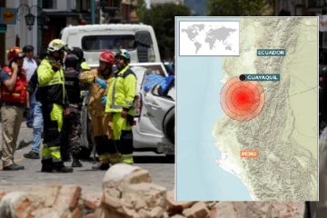 ஈக்வடோரில் 6.8 ரிக்டர் நிலநடுக்கம்: உயிரிழப்பு அதிகரிப்பு
