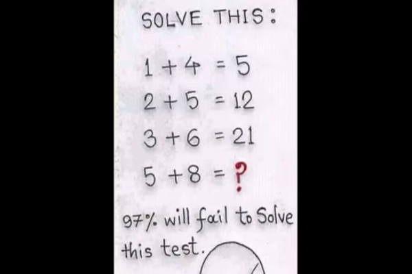 Brain teaser: இந்த குழம்பிய புதிருக்கான விடை என்ன? விடை தெரிந்தால் மேதை | Brain Teaser Iq Test Can Solve This Maths Brain teaser: இந்த குழம்பிய புதிருக்கான விடை என்ன? விடை தெரிந்தால் மேதை | Brain Teaser Iq Test Can Solve This Maths