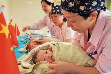 சீனாவின் பிறப்பு விகிதம் சரிவு