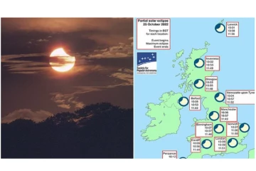இங்கிலாந்து, இத்தாலி, துருக்கியில் தோன்றிய சூரிய கிரகணம் - வைரல் புகைப்படம்