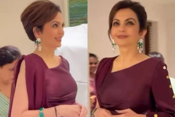 முகேஷ் அம்பானி மனைவி நீதா அம்பானியா இது!! இந்த வயசுலயும் இப்படி இருக்காங்க..