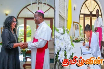 பரிசுத்த பாப்பரசர் பிரான்சிஸின் மறைவுக்கு வத்திக்கான் தூதரகத்தில் பிரதமர் மற்றும் நாமல் இரங்கல்