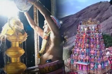 கோலாகலமாக நடந்த திருப்பரங்குன்றம் முருகன் கோவிலின் மகா கும்பாபிஷேகம்