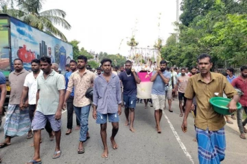 வாள்வெட்டில் உயிரிழப்பு; மட்டக்களப்பில் சடலத்துடன் போராட்டம்