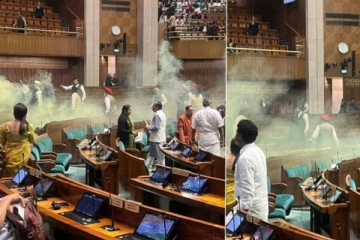 இந்திய நாடாளுமன்றத்தின் மக்களவைக்குள் ஊடுருவிய நபரின் பாஜக தொடர்பு