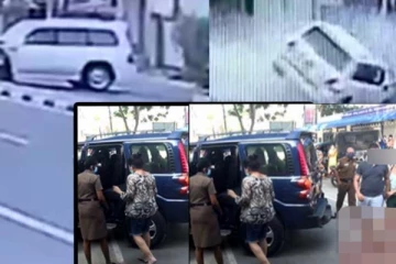 කතක් සුපිරි රිය බඹරයක් සේ පැදවූ හැටි..සියල්ල CCTV කැමරාවක සටහන් වෙයි.(VIDEO)