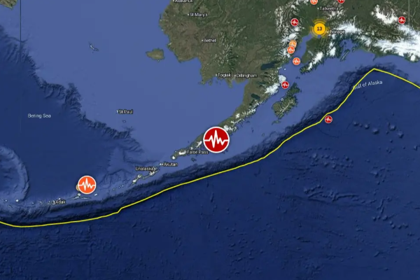 அமெரிக்காவின் அலஸ்கா மாநிலத்தில் சக்திவாய்ந்த நிலநடுக்கம் | Powerful Earthquake Hits Alaska Usa
