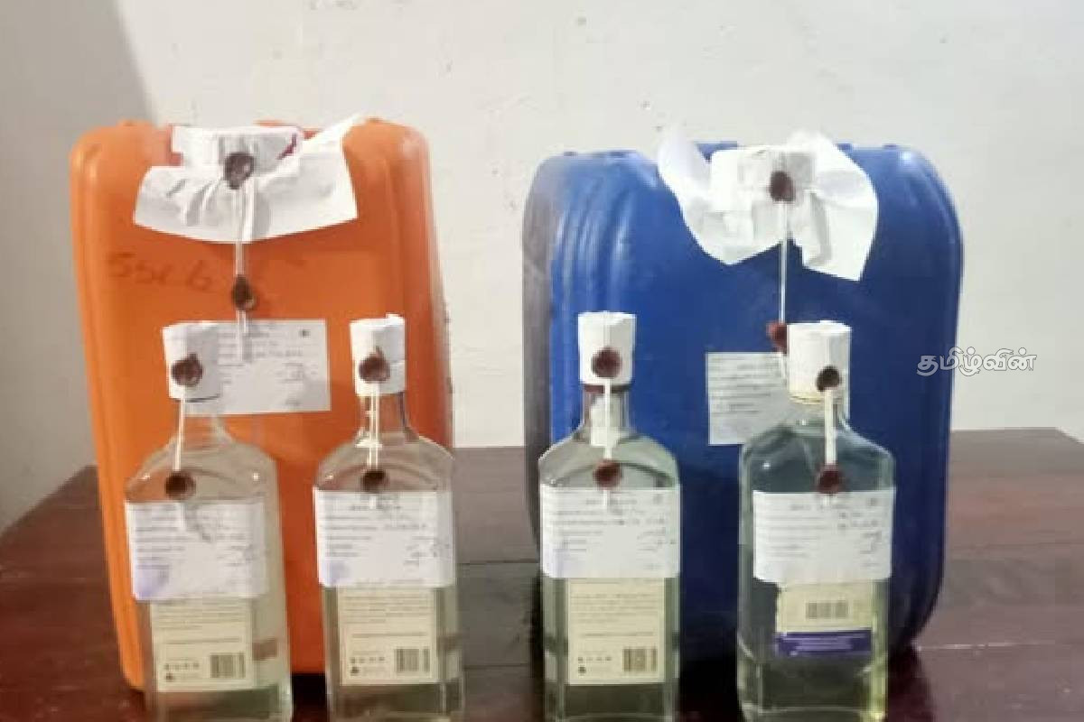 சட்டவிரோத மதுபானத்துடன் மூன்று சந்தேக நபர்கள் கைது | 3 Suspects Arrested With Illegal Liquor