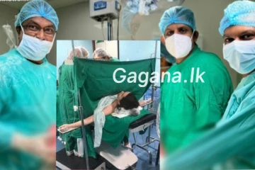 කිලෝ 10ක ගෙඩියක් ගර්භාෂයෙන් එළියට ගනී..හම්බන්තොටින් විශ්මිත සැත්කමක්..